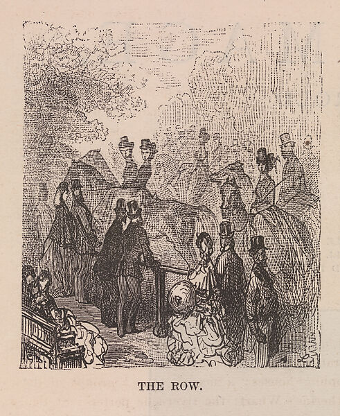The New Zealander (recto); The Row (verso); The Docks–The "Concordia" (verso), from "London: A Pilgrimage by Gustave Doré and Blanchard Jerrold", from "Harper's Weekly", Paul-Parcel Jonnard (French, died 1902), Wood engraving