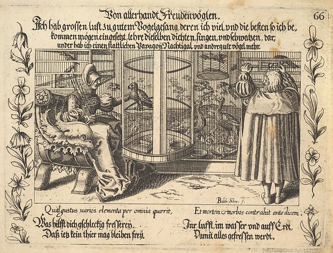 Von allerhandt Freudenvöglen, figure 66 from 