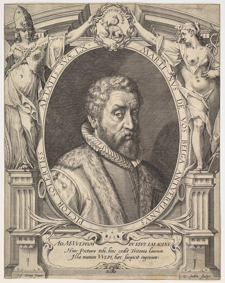Maerten de Vos, Aegidius Sadeler II (Netherlandish, Antwerp 1568–1629 Prague), Engraving 