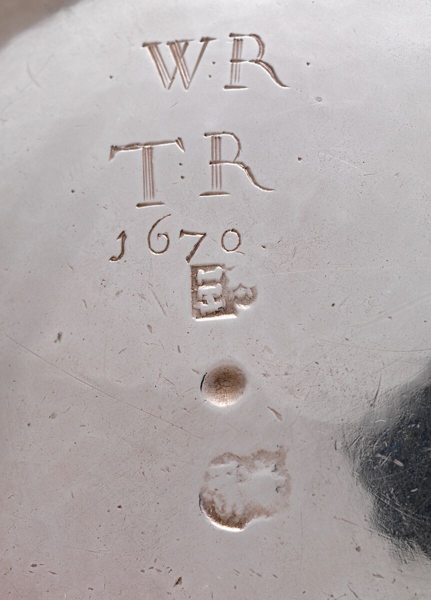 Beaker, John Hull (1624–1683), Silver, American