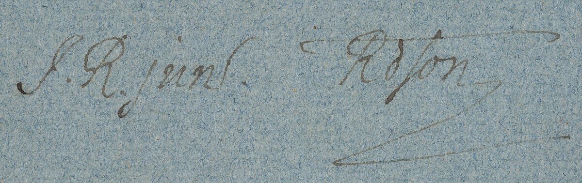 Portrait of Jonathan Richardson, Jr., the artist's son, Jonathan Richardson Sr. (British, London 1667–1745 London), Black, red and white chalk on blue laid paper