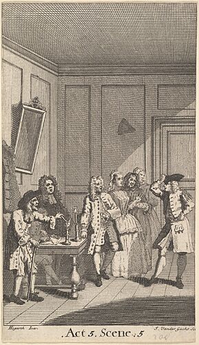 Frontispiece to Moliere's 