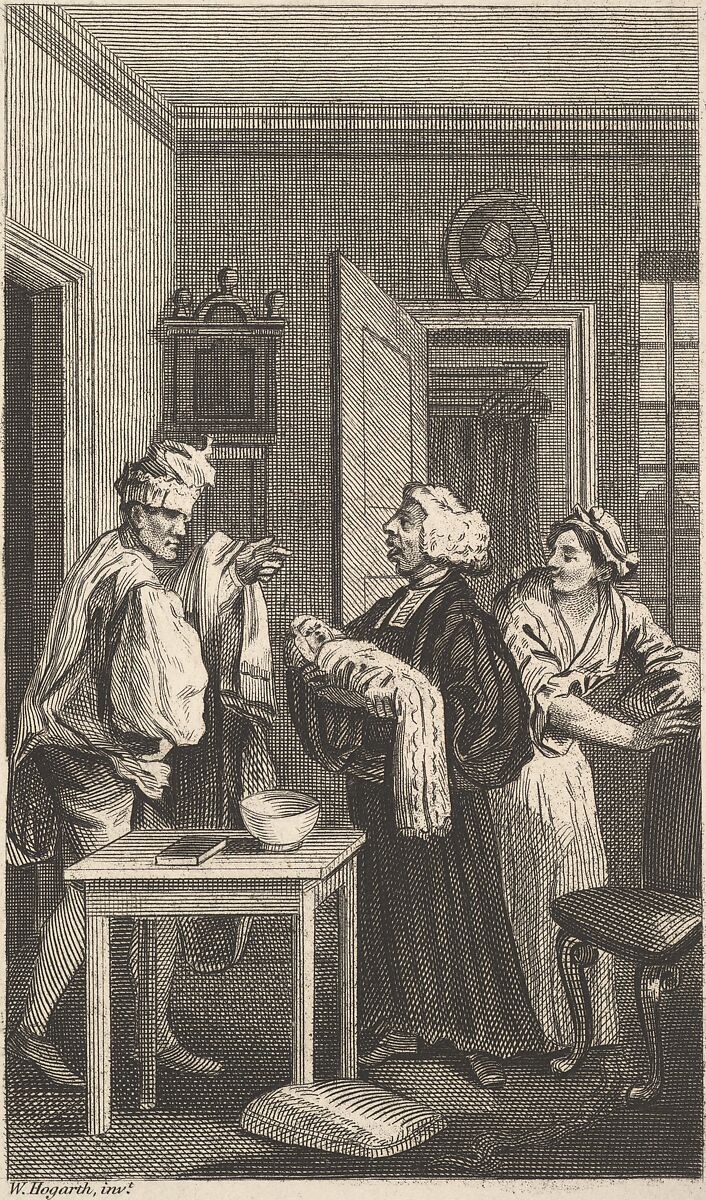 Illustration to "Tristram Shandy," Volume 4, After William Hogarth (British, London 1697–1764 London), Engraving 