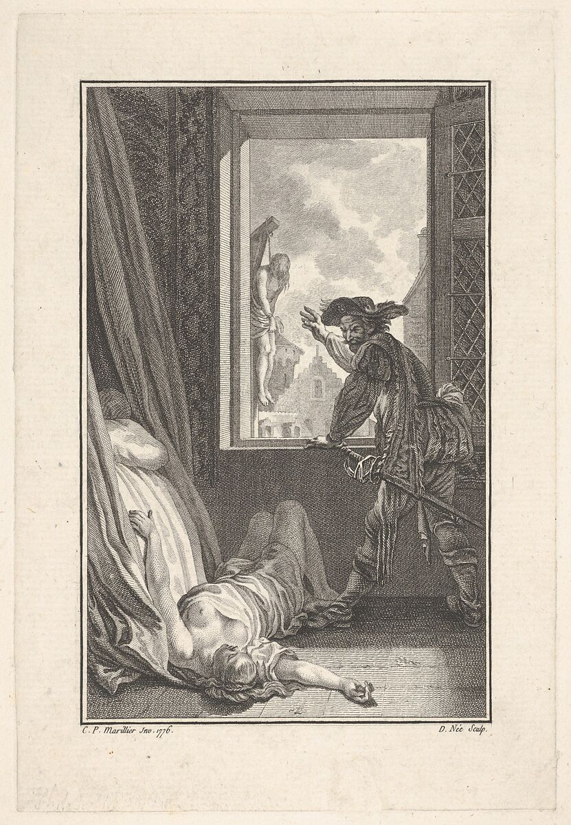 Illustration for "Philosophie de la nature", François Denis Née (French, Paris 1732–1817 Paris), Etching with engraving (state before lettering) 