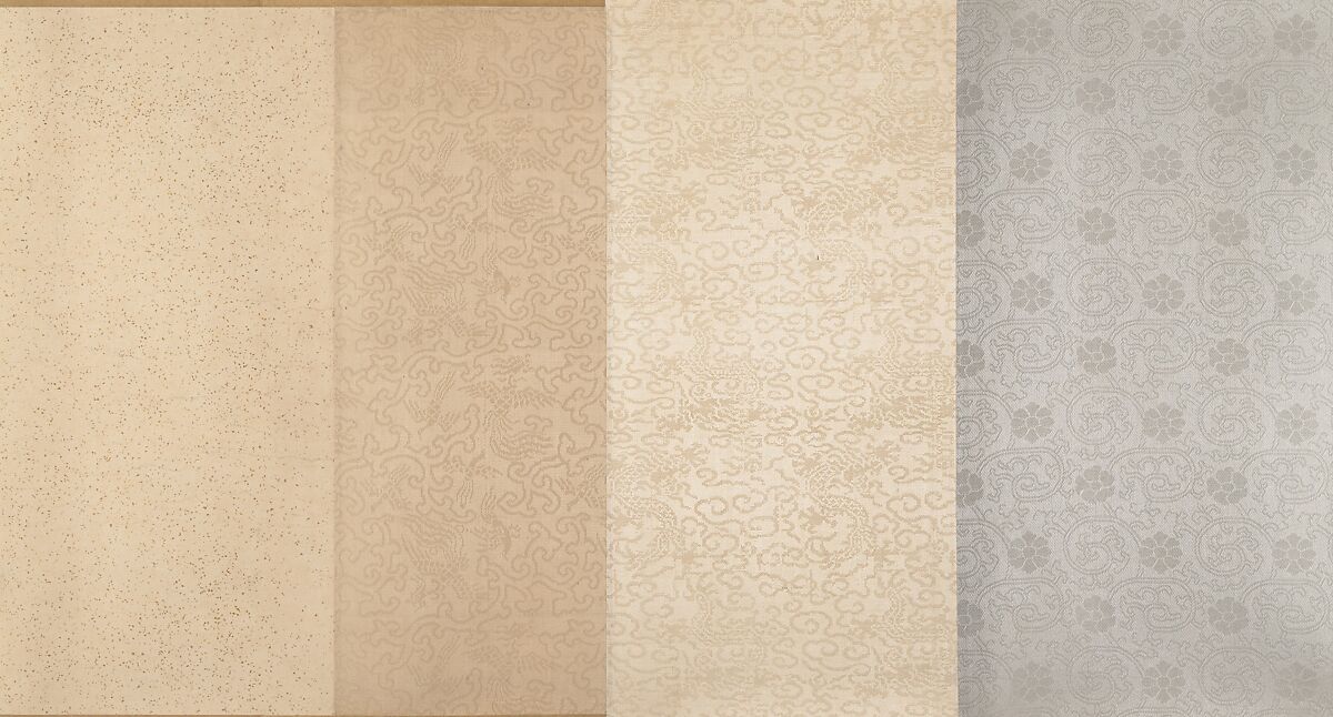 Palace ladies bathing children, Unidentified artist, Handscroll; ink and color on silk, China