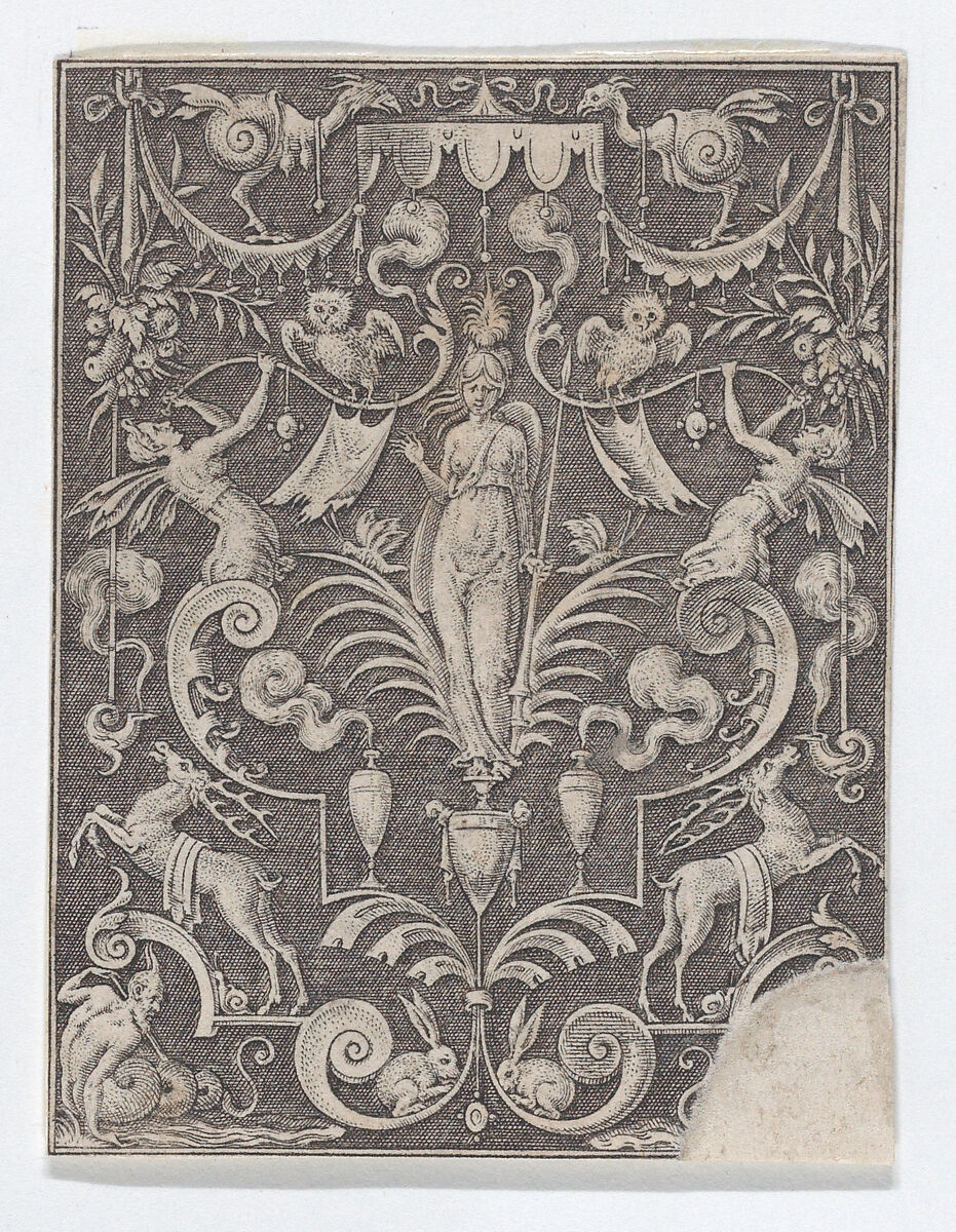 Bellone, Etienne Delaune (French, Orléans 1518/19–1583 Strasbourg), Etching