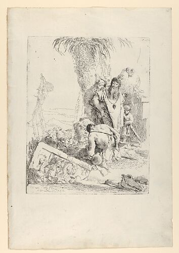 A Shepherd with two Magicians, from the Scherzi