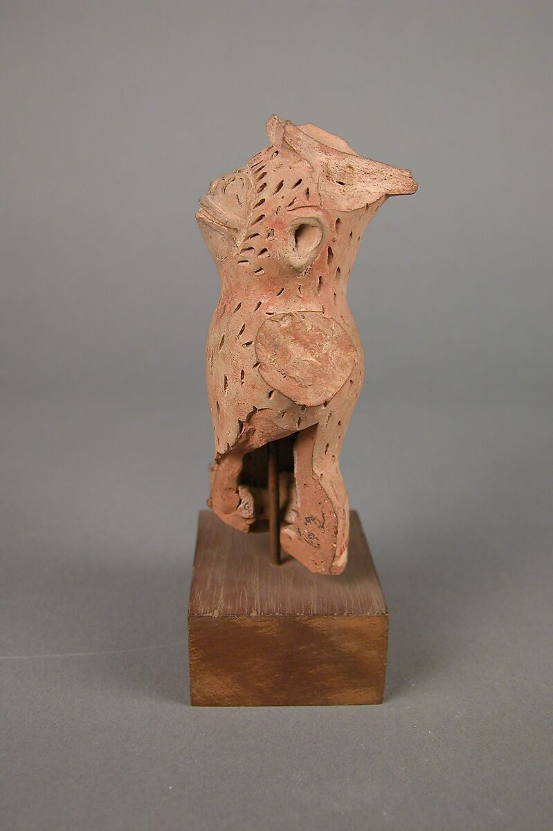 Fragment of a Monkey, Terracotta, Central Asia