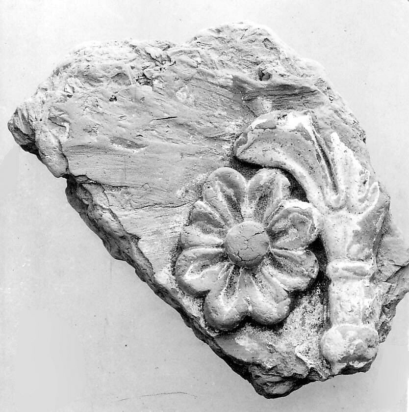 Fragment of a Relief, Clay, Central Asia 
