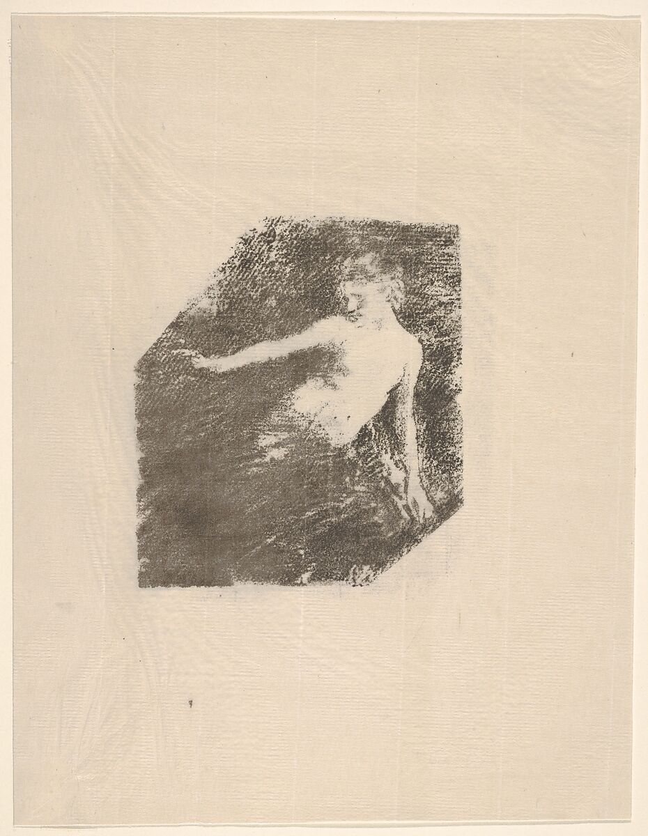 Naiade, Henri Fantin-Latour (French, Grenoble 1836–1904 Buré), Lithograph on japan paper 