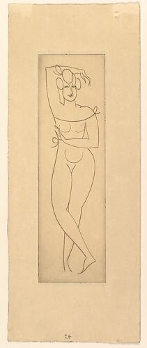 Female Nude, Standing