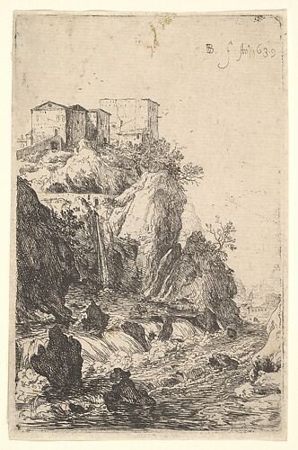 Cascades near Ponte della Trave, from 