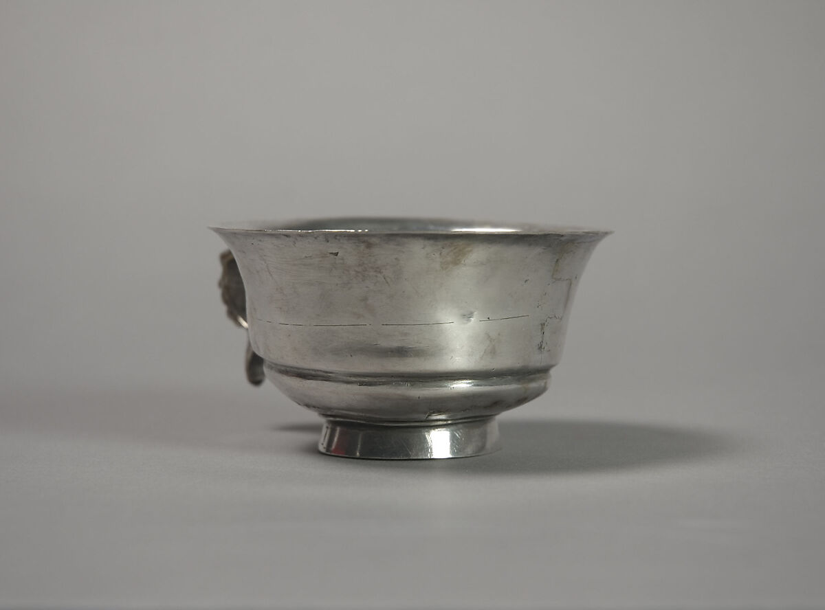 Cup with Handle, Silver, Central Asia
