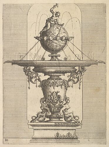 Design for a Fountain, plate 80 from 
