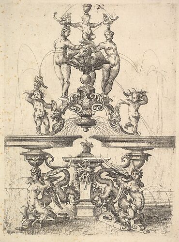 Design for a Fountain, plate 119 from 