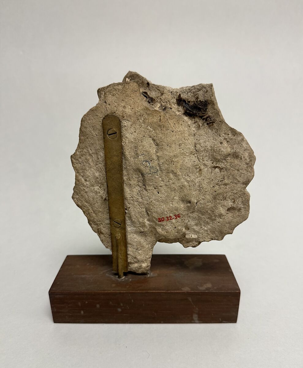 Fragment of a Relief, Stucco, Central Asia