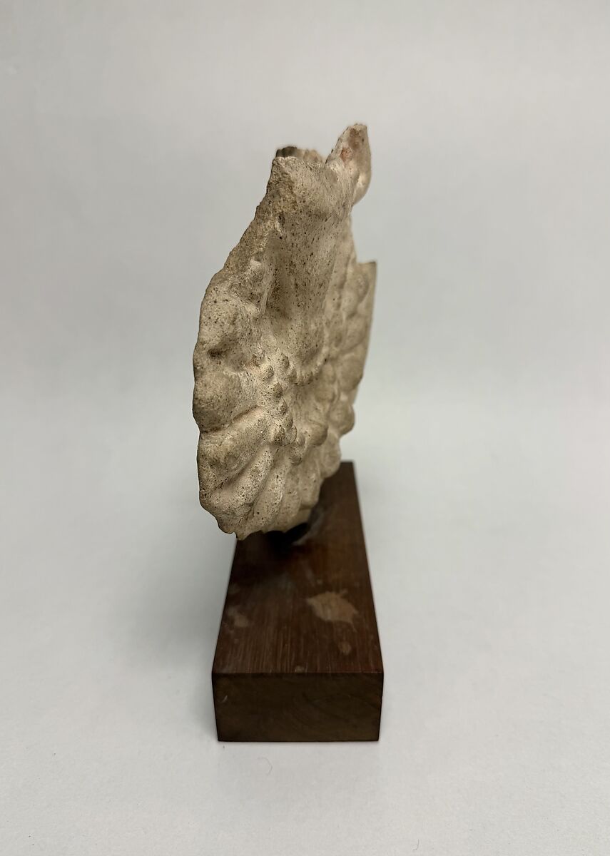 Fragment of a Relief, Stucco, Central Asia