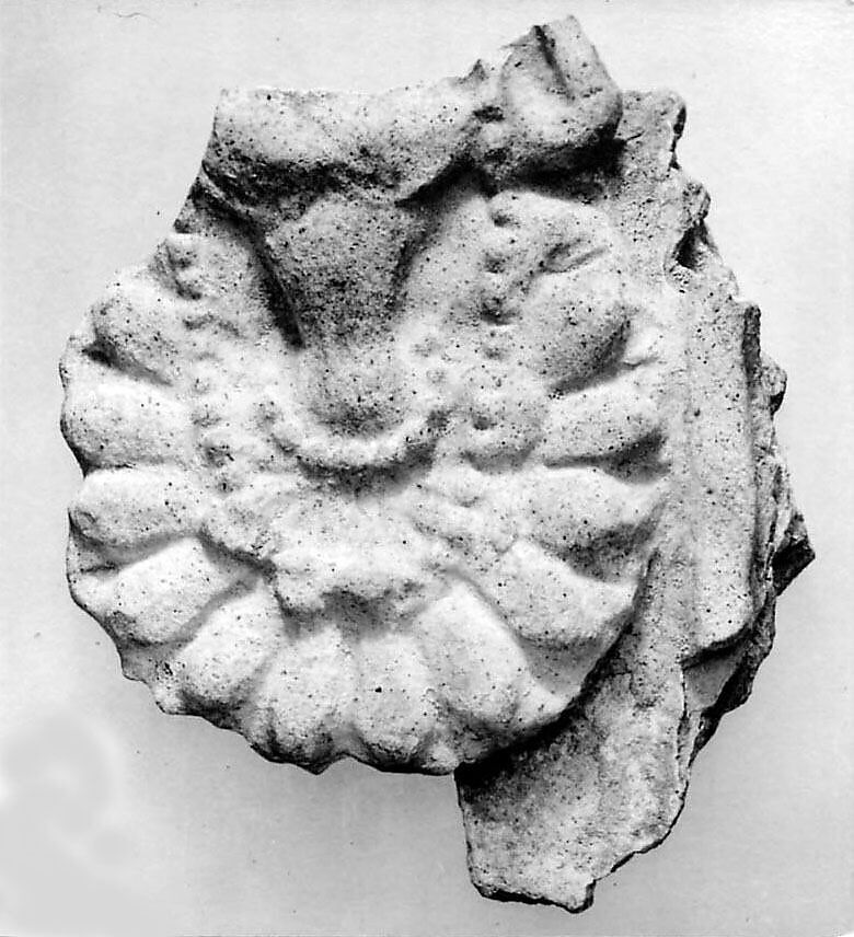 Fragment of a Relief, Stucco, Central Asia 