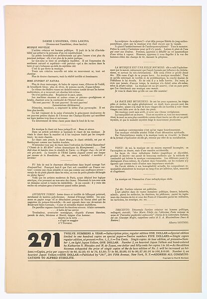 291, No. 4, June 1915, Agnes Ernst Meyer (American, 1887–1970)