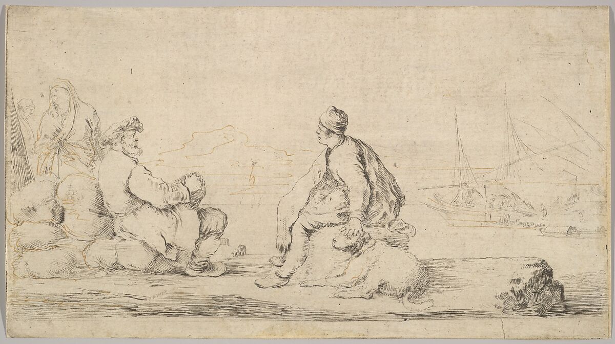 Allegory of Justice (Sanctity of the Law) with a court scene depicting a man being pardoned by a judge, plate XII from "Thronus Justitiae, tredecim pulcherrimus tabulis...", Willem van Swanenburg (Netherlandish, ca. 1581/82–1612), Engraving