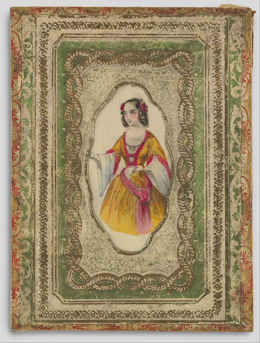 Boxed Valentine's Day Card, Anonymous, British, 19th century 