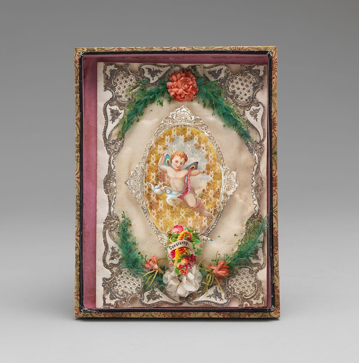 Boxed Valentine's Day Card, Anonymous, British, 19th century