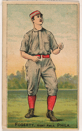Fogerty, Right Field, Philadelphia, from the Gold Coin series (N284) for Gold Coin Chewing Tobacco