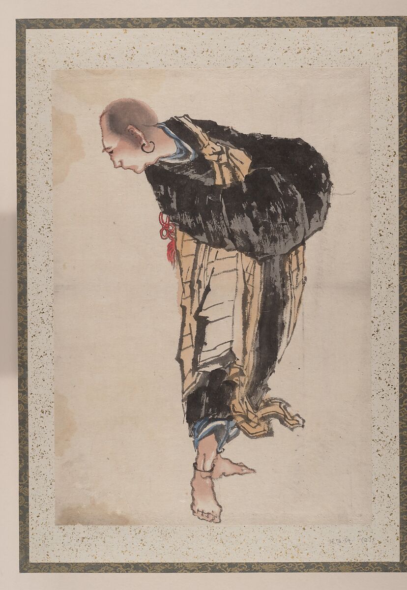 Album of Sketches by Katsushika Hokusai and His Disciples, Katsushika Hokusai (Japanese, Tokyo (Edo) 1760–1849 Tokyo (Edo)), Album of ninety-seven leaves; ink and color on paper, Japan