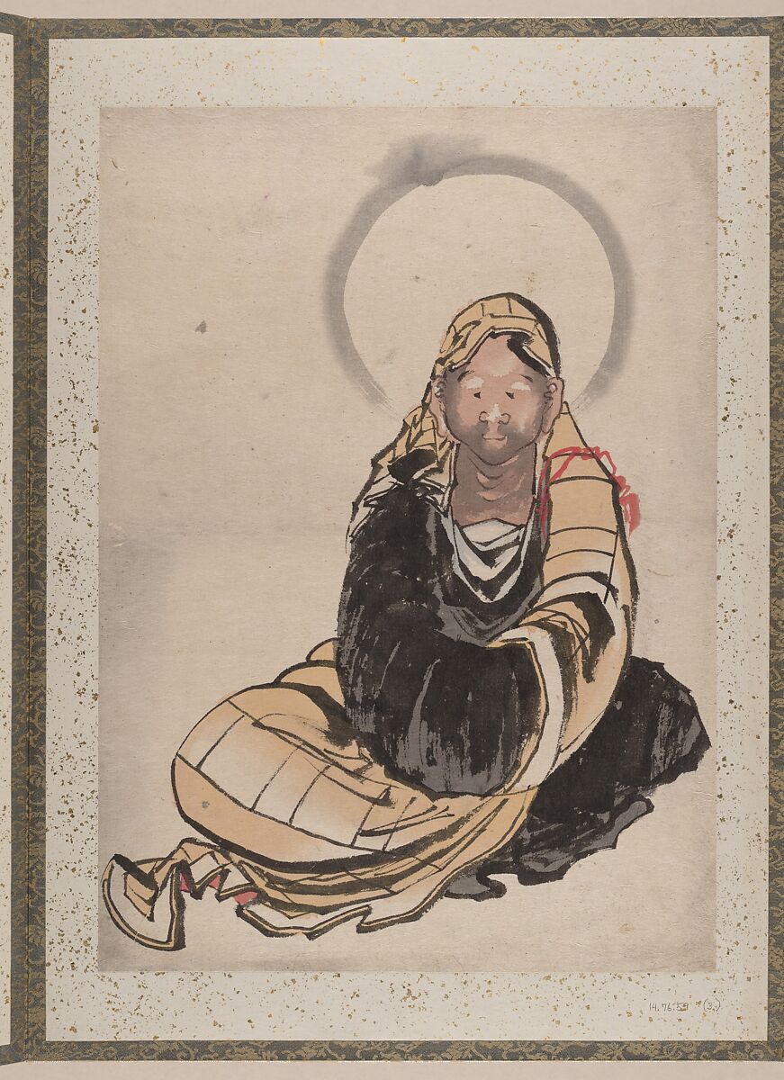 Album of Sketches by Katsushika Hokusai and His Disciples, Katsushika Hokusai (Japanese, Tokyo (Edo) 1760–1849 Tokyo (Edo)), Album of ninety-seven leaves; ink and color on paper, Japan