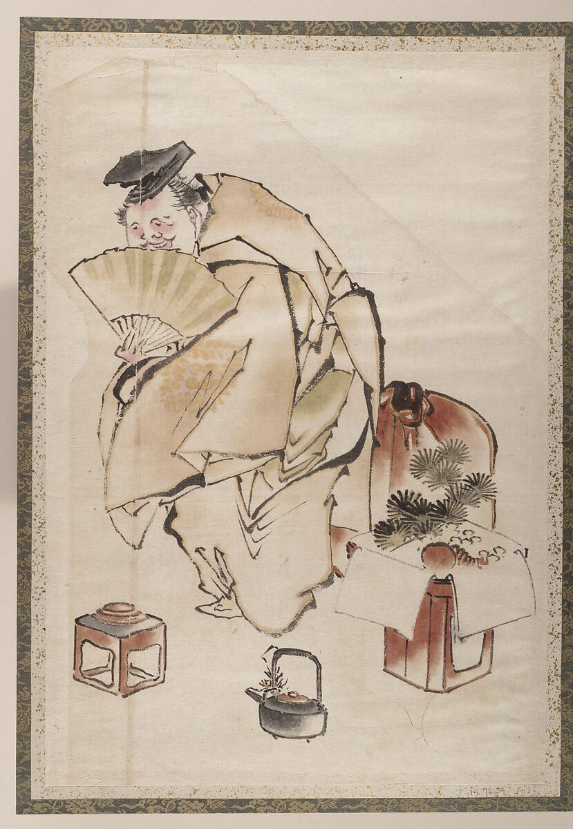 Album of Sketches by Katsushika Hokusai and His Disciples, Katsushika Hokusai (Japanese, Tokyo (Edo) 1760–1849 Tokyo (Edo)), Album of ninety-seven leaves; ink and color on paper, Japan