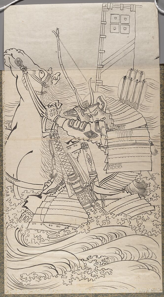 Album of Sketches by Katsushika Hokusai and His Disciples, Katsushika Hokusai (Japanese, Tokyo (Edo) 1760–1849 Tokyo (Edo)), Album of ninety-seven leaves; ink and color on paper, Japan