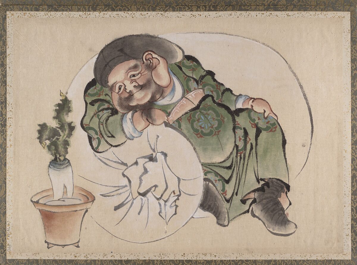 Album of Sketches by Katsushika Hokusai and His Disciples, Katsushika Hokusai (Japanese, Tokyo (Edo) 1760–1849 Tokyo (Edo)), Album of ninety-seven leaves; ink and color on paper, Japan