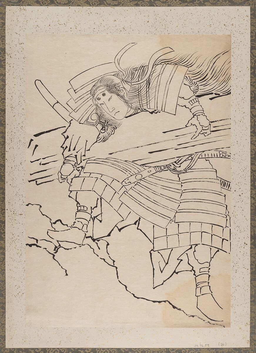 Album of Sketches by Katsushika Hokusai and His Disciples, Katsushika Hokusai (Japanese, Tokyo (Edo) 1760–1849 Tokyo (Edo)), Album of ninety-seven leaves; ink and color on paper, Japan