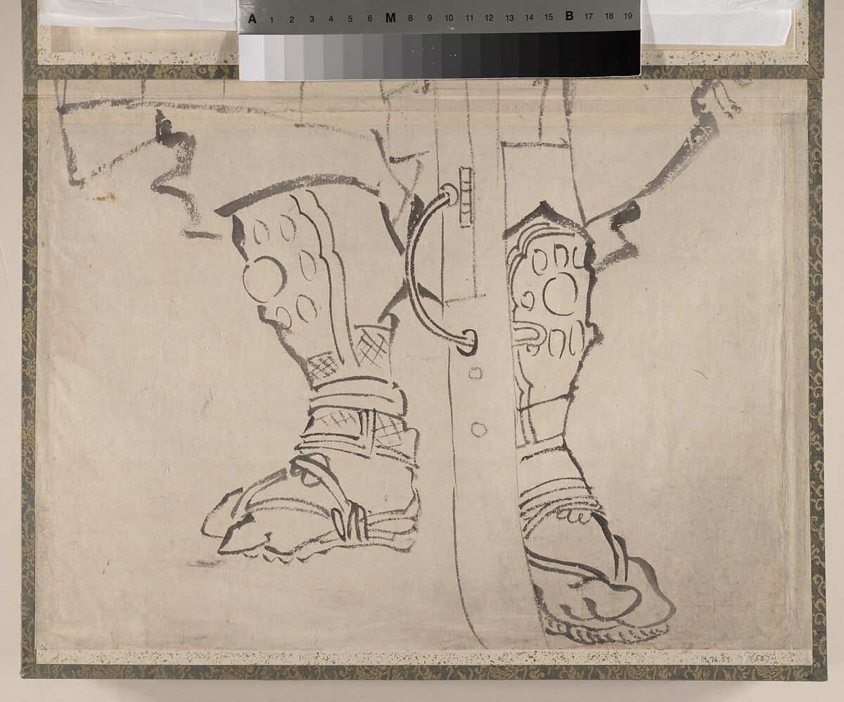 Album of Sketches by Katsushika Hokusai and His Disciples, Katsushika Hokusai (Japanese, Tokyo (Edo) 1760–1849 Tokyo (Edo)), Album of ninety-seven leaves; ink and color on paper, Japan