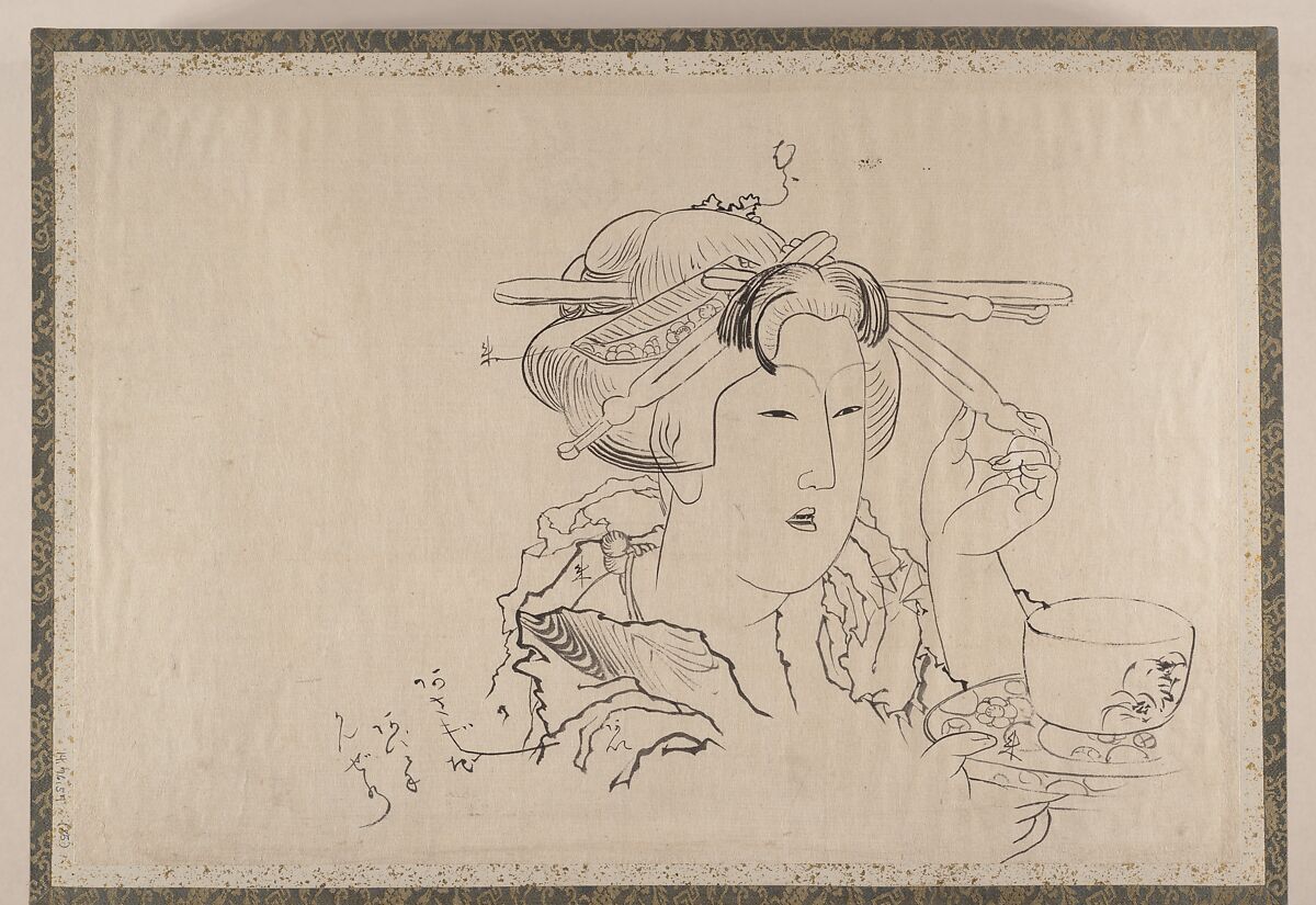 Album of Sketches by Katsushika Hokusai and His Disciples, Katsushika Hokusai (Japanese, Tokyo (Edo) 1760–1849 Tokyo (Edo)), Album of ninety-seven leaves; ink and color on paper, Japan