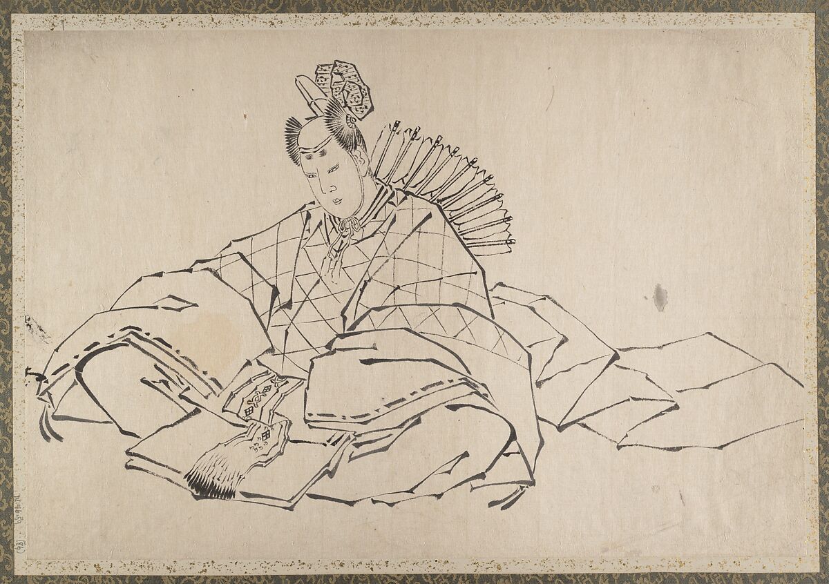 Album of Sketches by Katsushika Hokusai and His Disciples, Katsushika Hokusai (Japanese, Tokyo (Edo) 1760–1849 Tokyo (Edo)), Album of ninety-seven leaves; ink and color on paper, Japan