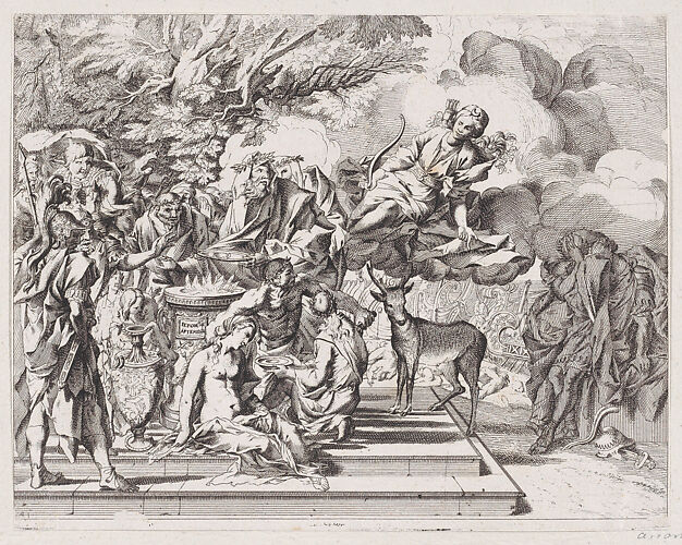 The sacrifice of Iphigenia