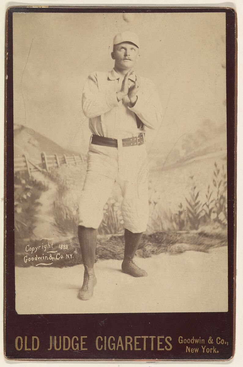 Wilmot, Washington, from the series Old Judge Cigarettes, Issued by Goodwin &amp; Company, Albumen print photograph, cabinet card 