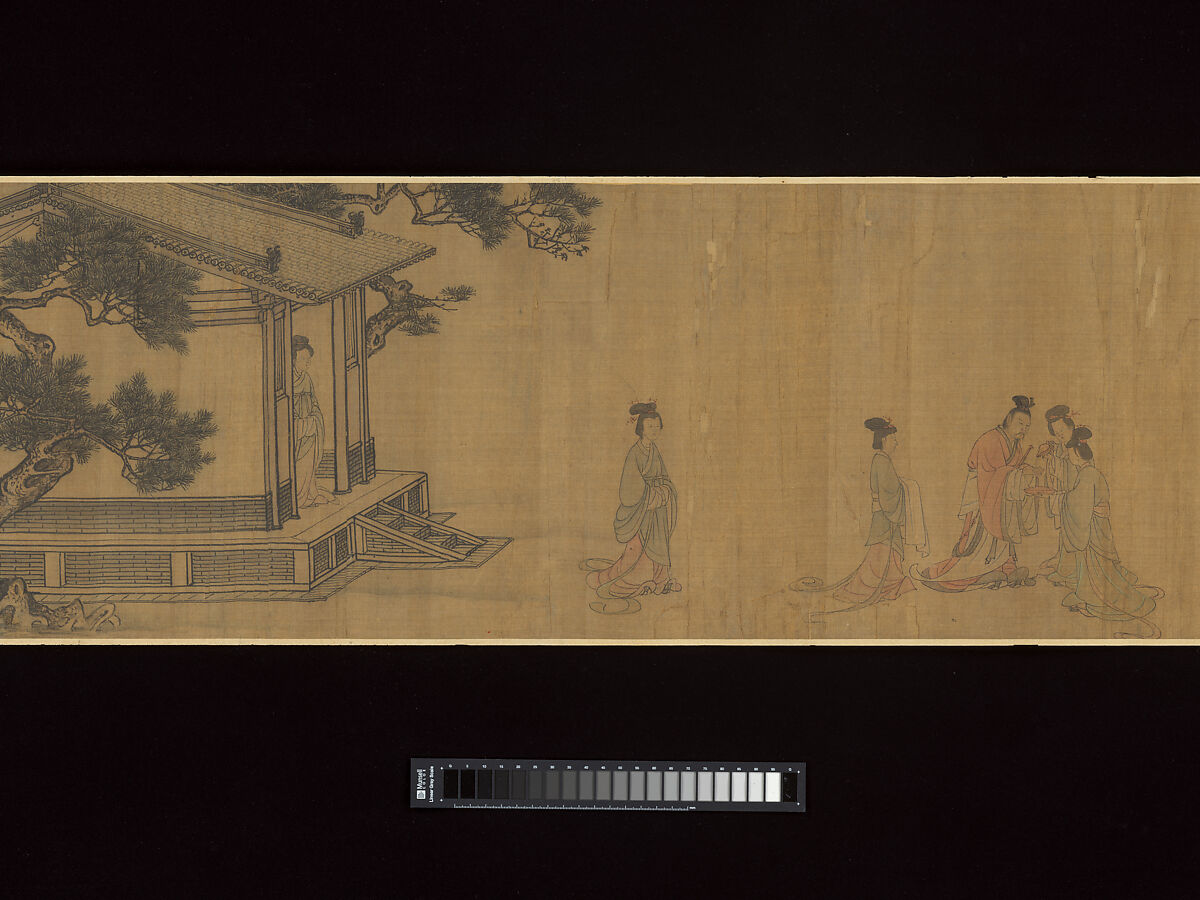 Duke Wen of Jin Recovering His State, Attributed to Li Tang (Chinese, ca. 1070s–ca. 1150s), Handscroll; ink and color on silk, China