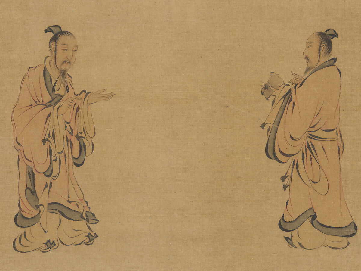 Odes of the State of Bin, Ma Hezhi (Chinese, ca. 1130–ca. 1170)  , and Assistants, Handscroll; ink, color, gold and silver on silk, China