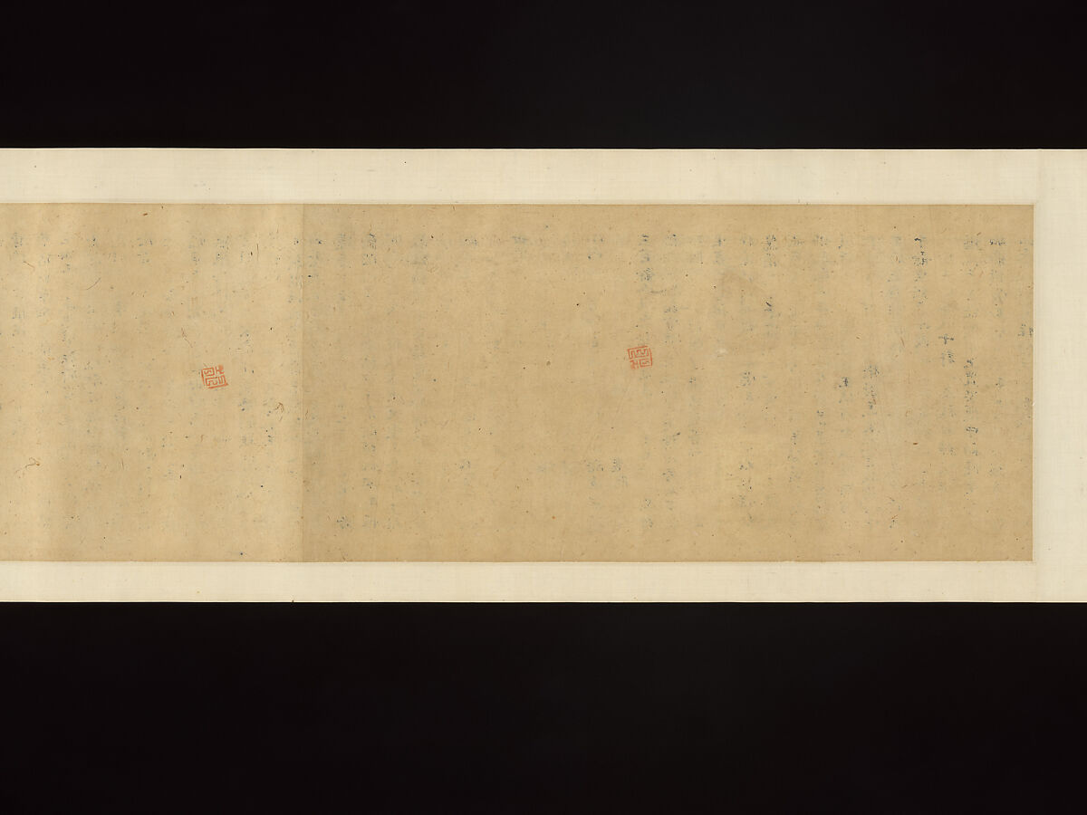 Odes of the State of Bin, Ma Hezhi (Chinese, ca. 1130–ca. 1170)  , and Assistants, Handscroll; ink, color, gold and silver on silk, China