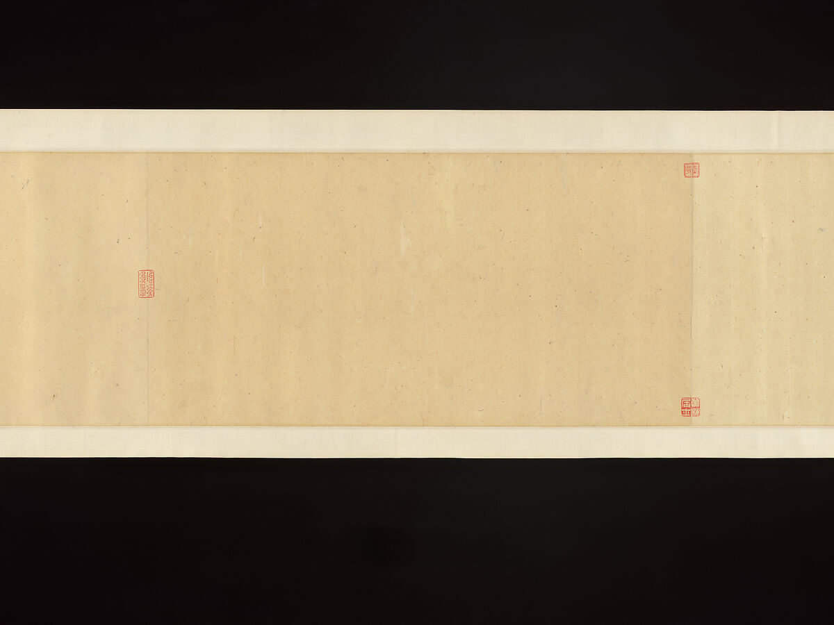 Odes of the State of Bin, Ma Hezhi (Chinese, ca. 1130–ca. 1170)  , and Assistants, Handscroll; ink, color, gold and silver on silk, China