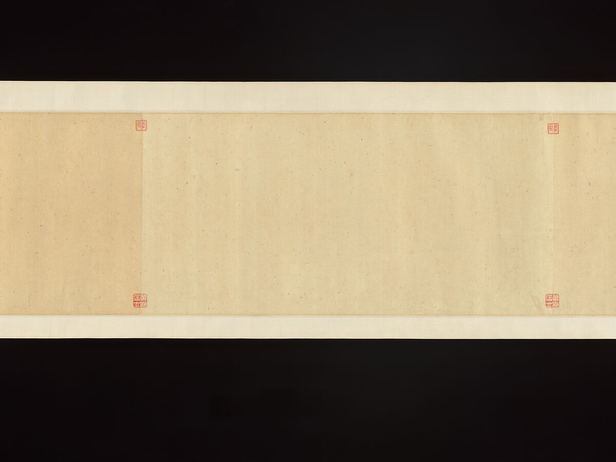 Odes of the State of Bin, Ma Hezhi (Chinese, ca. 1130–ca. 1170)  , and Assistants, Handscroll; ink, color, gold and silver on silk, China