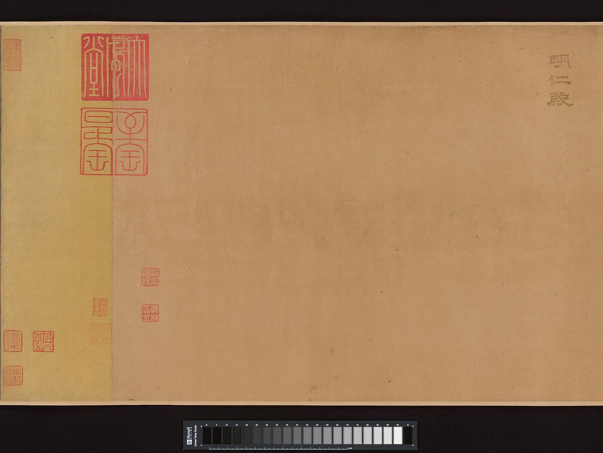 Fisherman's Lodge At Mount Xisai, Li Jie (Chinese, 1124– before 1197), Handscroll; ink and color on silk, China