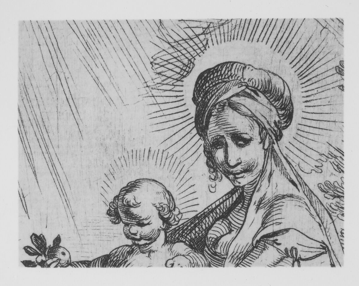 The Flight into Egypt, Antonio Tempesta (Italian, Florence 1555–1630 Rome), Etching