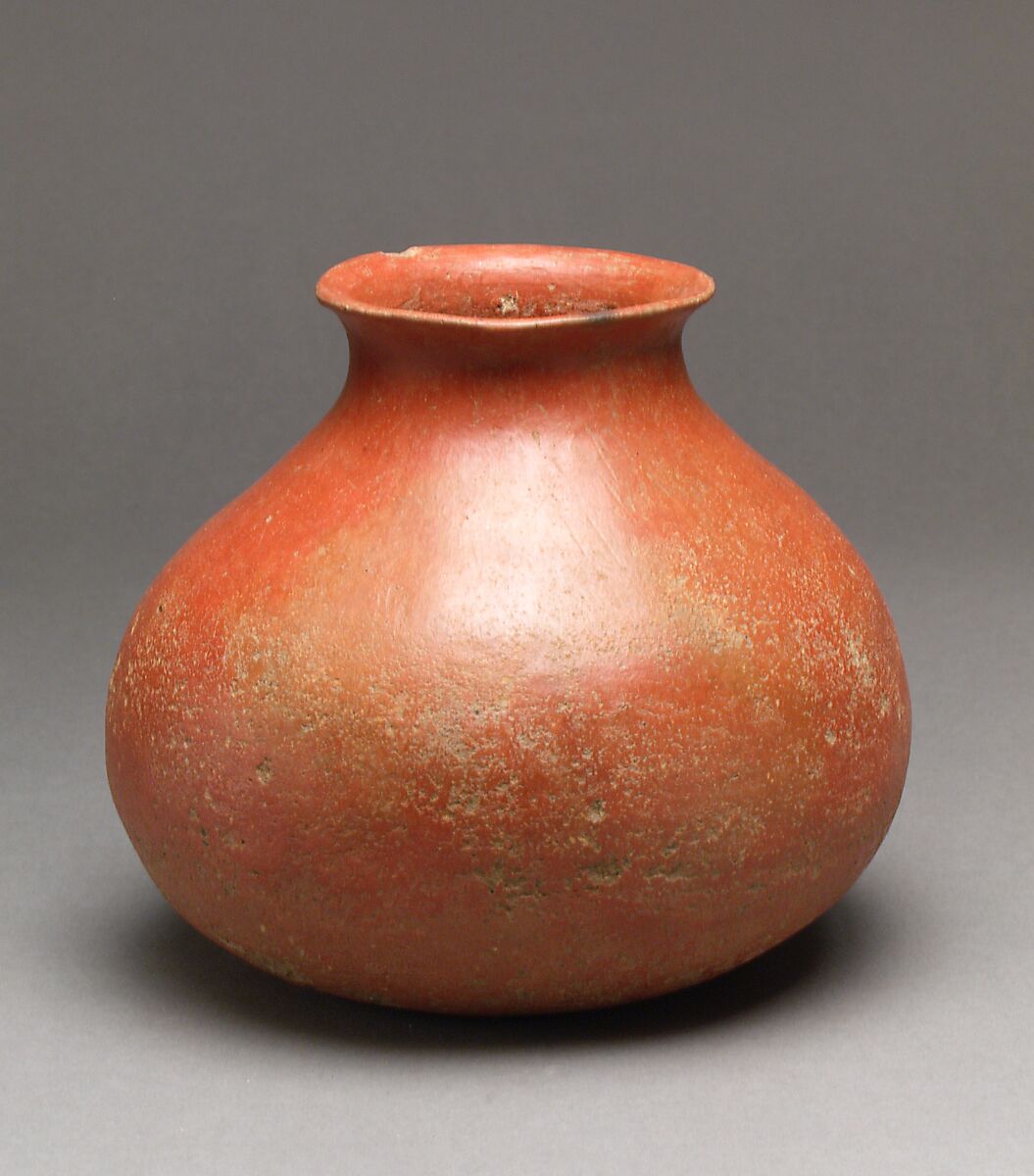 Jar, Burnished red earthenware, Korea 