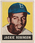 Jackie Robinson, Brooklyn Dodgers, from Baseball's Greatest Stars (R401-1), no. 79, Leaf Gum, Co., Chicago, Illinois, Commercial chromolithograph