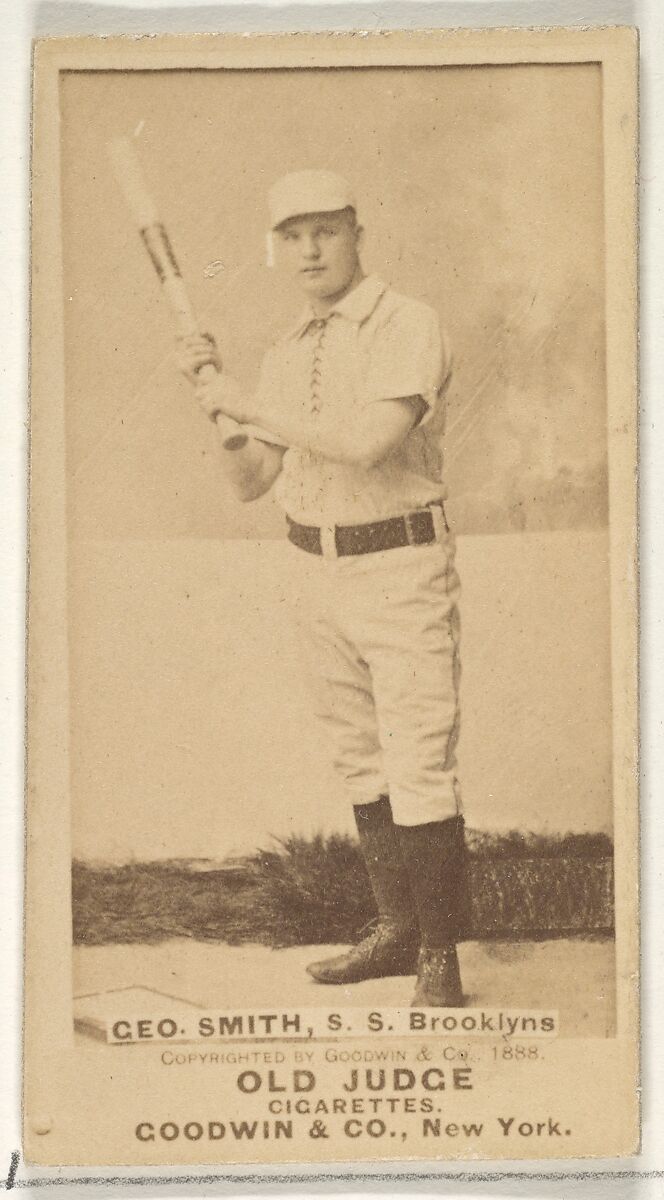 Issued by Goodwin & Company | Geo. Smith, Shortstop ...