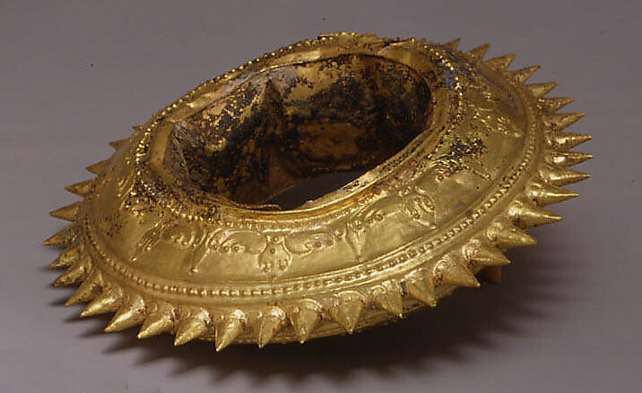 Spiked Bracelet, Gold, Indonesia (Java) 