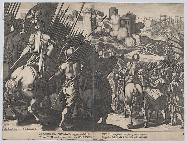 Plate 4: The victory of Goleta, near Tunis, from 